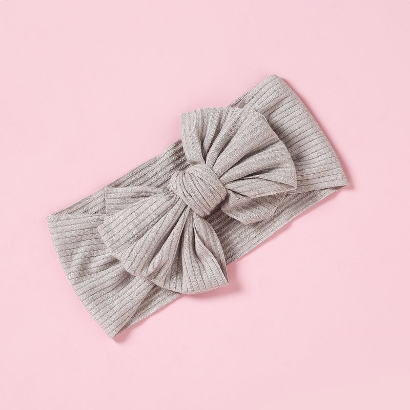 Generic European and American children's hair accessories bow headdress baby hair band handmade pit Guard Door baby headband in stock wholesale  - Image 4