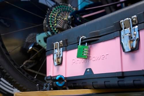 ABUS 145/30 C Aluminum Resettable Combination Padlock, 3 Dial, Orange - Image 3