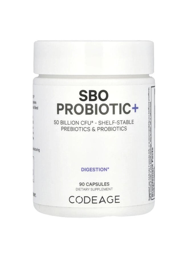 Codeage SBO Probiotic+, 50 Billion CFU, 90 Capsules  - Image 1