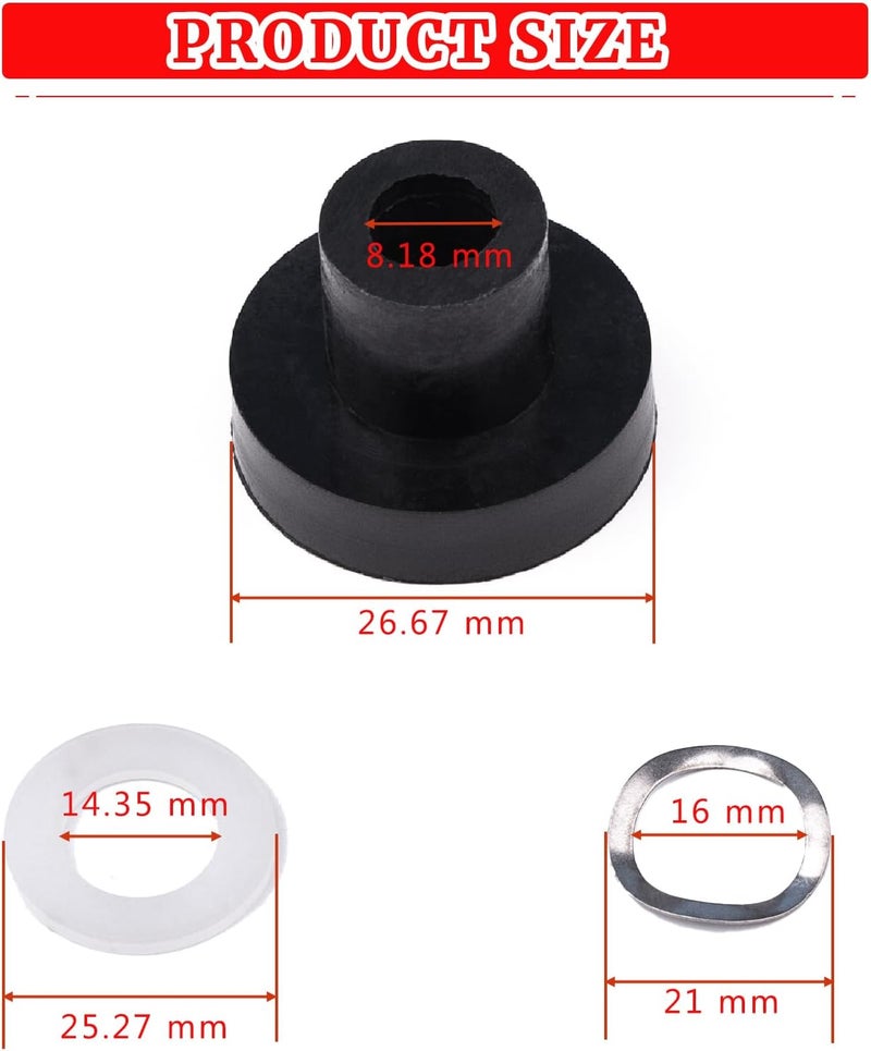 XDDPRO Window Bushing Kit Compatible with 19902005 Mazda Miata Replacement Parts 909925 Interior Part Driver and Passenger Side Windows Bushings Kit Stainless Steel 2 PCS - Image 2