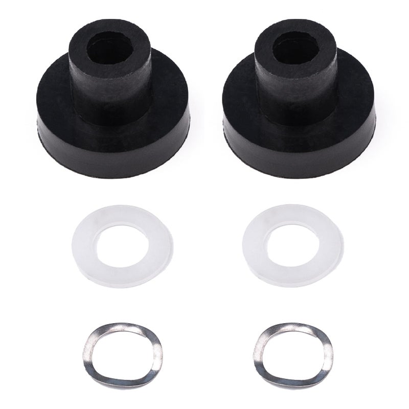 XDDPRO Window Bushing Kit Compatible with 19902005 Mazda Miata Replacement Parts 909925 Interior Part Driver and Passenger Side Windows Bushings Kit Stainless Steel 2 PCS - Image 1