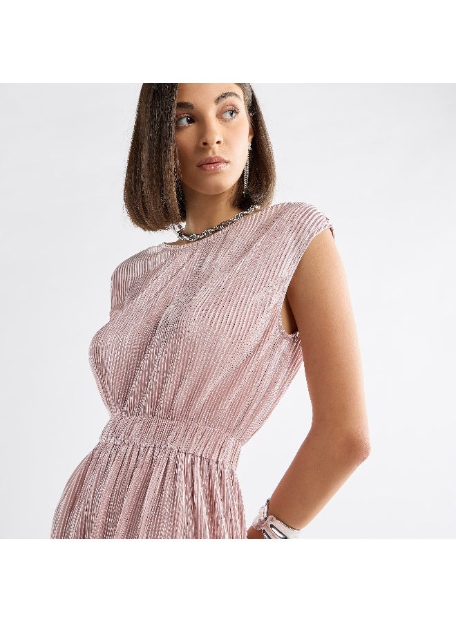 Splash FAV Plissé A-Line Dress  - Image 1
