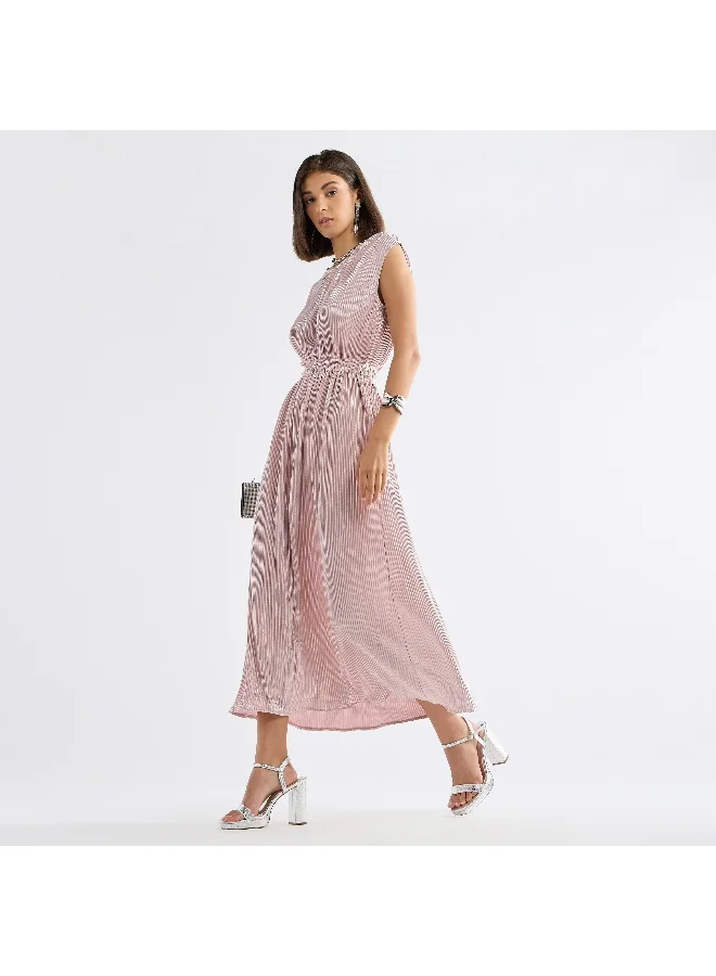 Splash FAV Plissé A-Line Dress