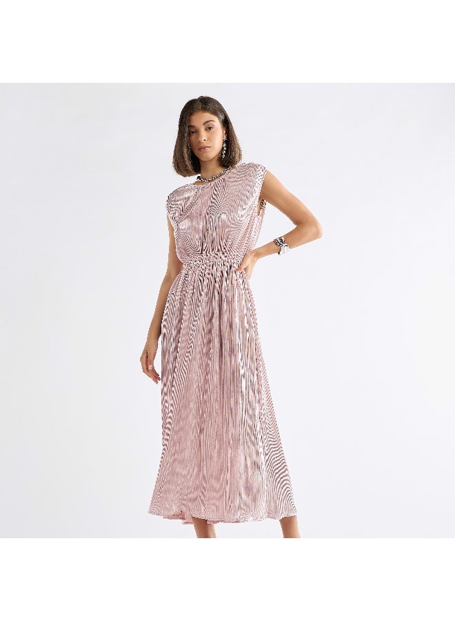 Splash FAV Plissé A-Line Dress  - Image 2