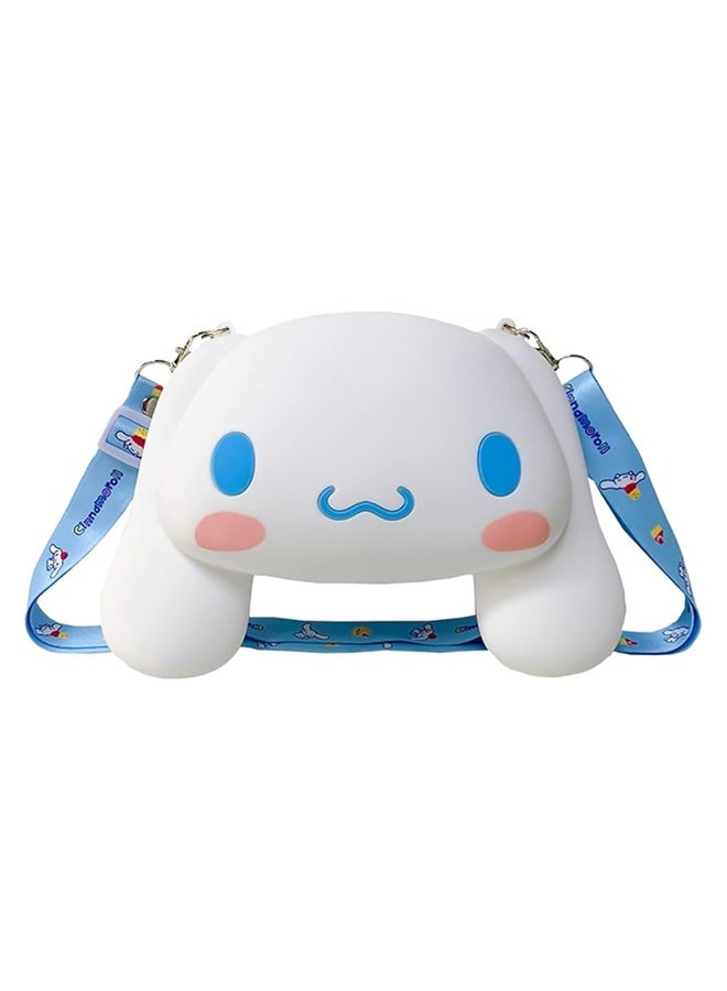 إيلوفهابرتي حقيبة سيكامورول سيليكون حقيبة كاواي سيكامورول كروس بودي حقيبة كتف لطيفة، حقيبة عملات معدنية، محفظة أنيمي، هدية عيد ميلاد للفتيات هدية جميلة للفتيات - Image 1