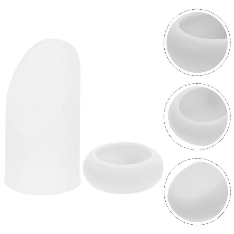 Glass Teapot Spout Cover Set Of 2 Silicone Drip Protector Caps For Coffee Pot - Image 3