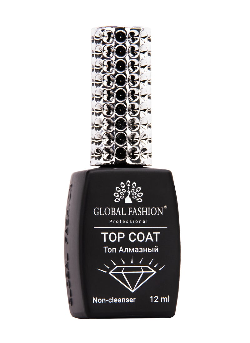 GLOBAL FASHION Global Fashion TOP Diamond, 12 ml, universal non-stick topcoat (top/finish)  - Image 1