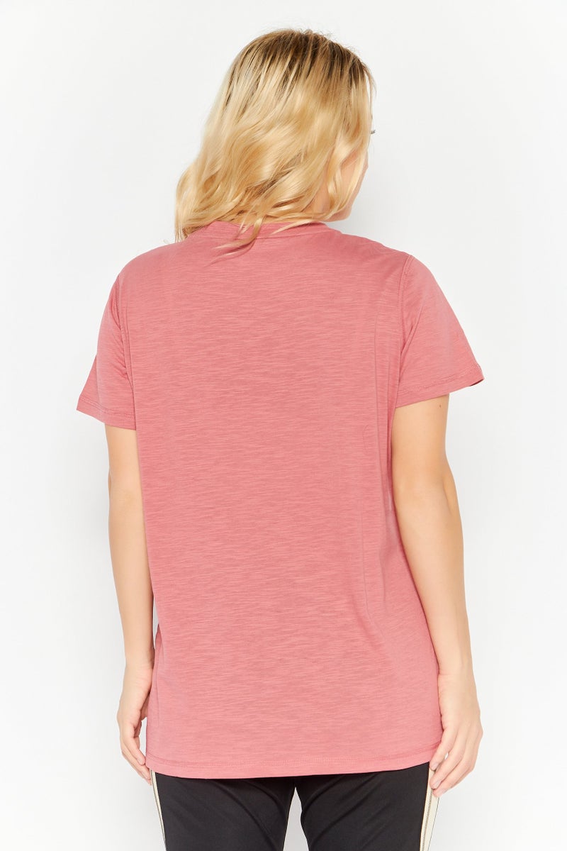 PUMA Women Sportswear Fit Training Top, Dusty Pink - Image 3