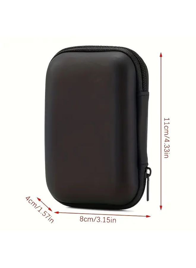 Heavy Duty Card Storage Box Black Holds 200 Cards for Travel Games - Image 2