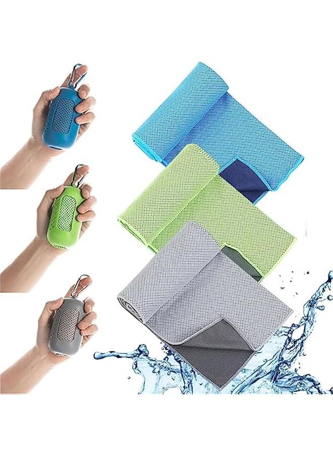 رينكس غوودر 3 قطع ماشف تريد للرقة والوج، 90 سم × 30 سم، مشفة ثلج اة مع صدوق تخزي محمول، رياضية جيدة التوية، مايكاير لليوغا والجري وصالة الالعا الرياضية والساحة، 3 - Image 1