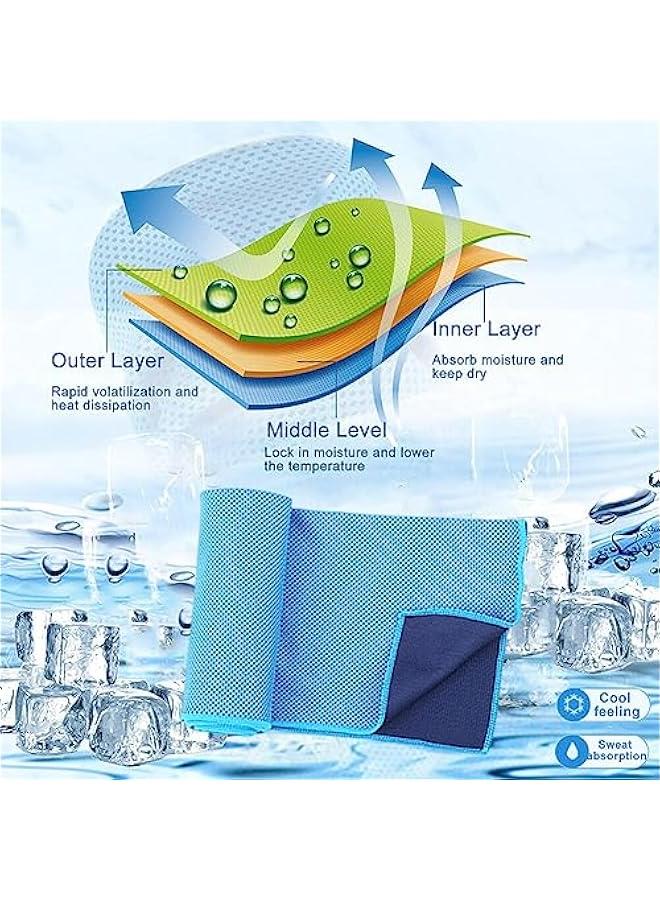 رينكس غوودر 3 قطع ماشف تريد للرقة والوج، 90 سم × 30 سم، مشفة ثلج اة مع صدوق تخزي محمول، رياضية جيدة التوية، مايكاير لليوغا والجري وصالة الالعا الرياضية والساحة، 3 - Image 4