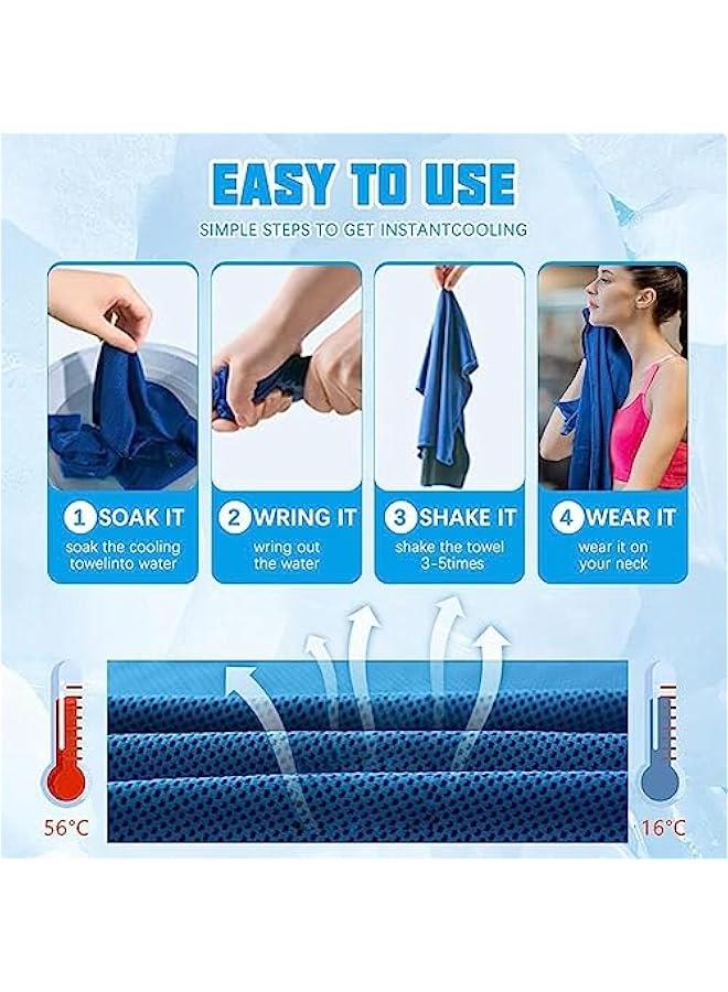 رينكس غوودر 3 قطع ماشف تريد للرقة والوج، 90 سم × 30 سم، مشفة ثلج اة مع صدوق تخزي محمول، رياضية جيدة التوية، مايكاير لليوغا والجري وصالة الالعا الرياضية والساحة، 3 - Image 5