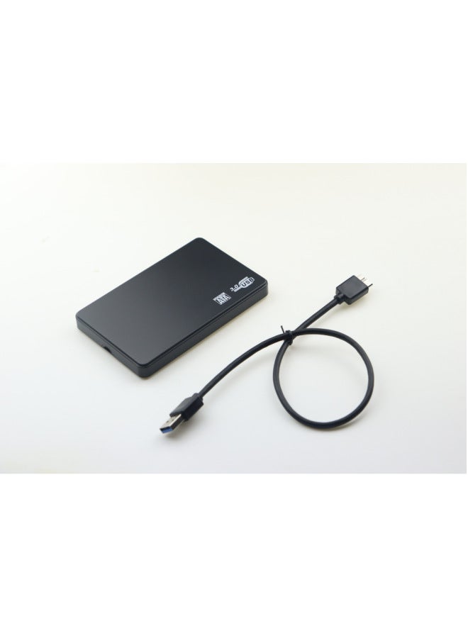 مصدر الشركة المصنعة 2.5 بوصة إلى USB3.0 يدعم SATA التسلسلي الميكانيكي الصلب SSD صندوق القرص الصلب المحمول الخالي من البراغي - اللون: أسود - Image 4