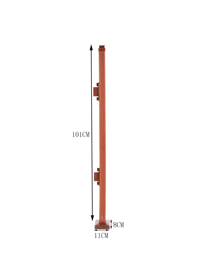 JSAITOYS Waterproof Plastic Garden Backyard Plastic Fences Include Post  - Image 3