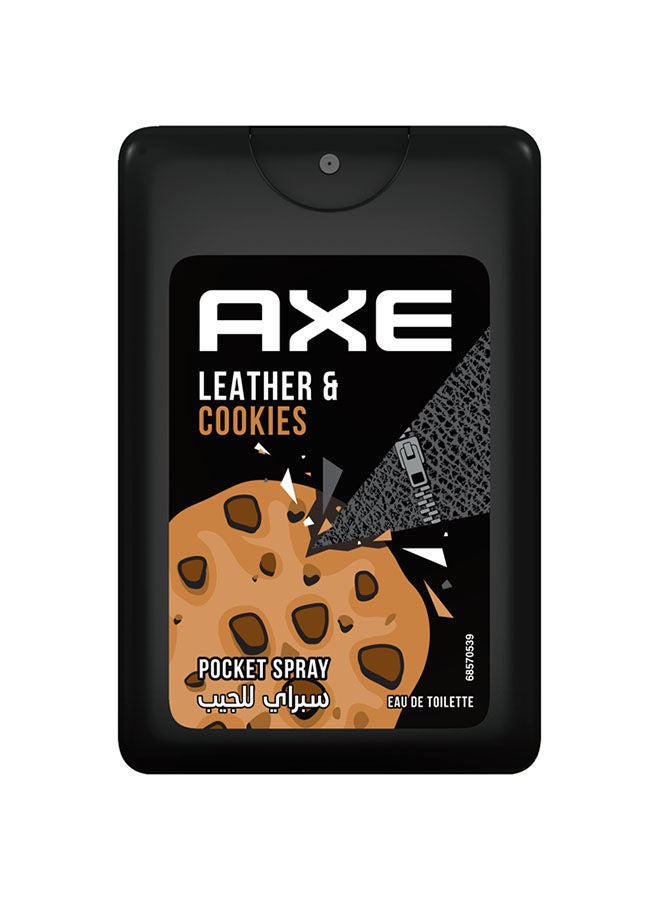 Axe Pocket For Men Leather & Cookies 17ML - Image 1