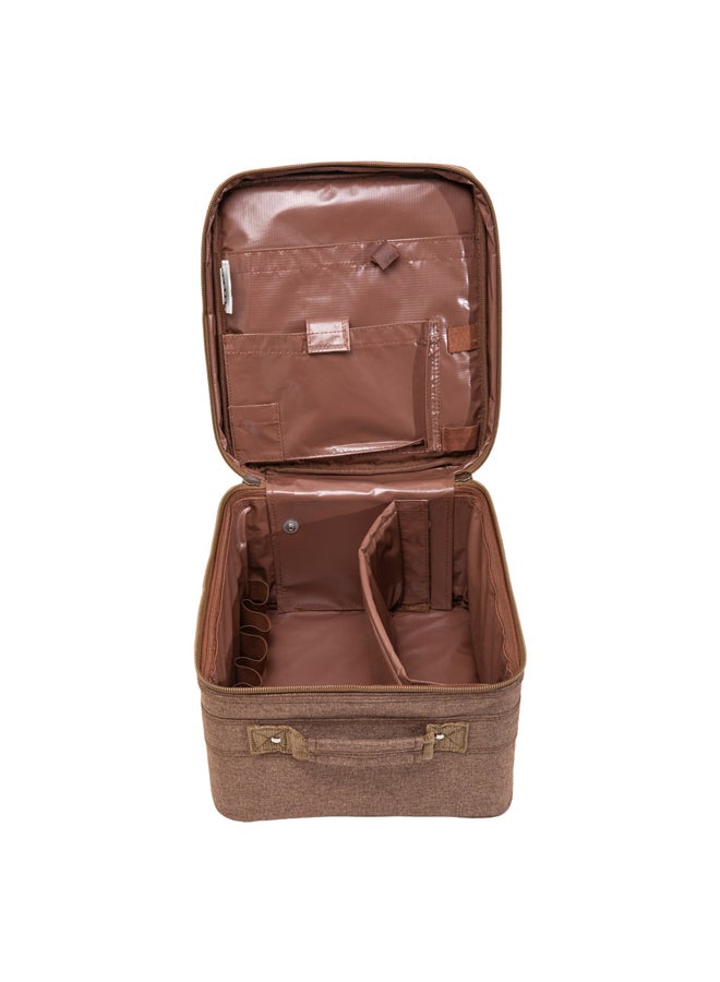 السنيدي شنطة شاي وقهوة للرحلات، شنطة كشتات، عودي، مقاس 32*35*25سم - Image 4