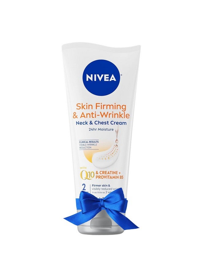Nivea Skin Firming And Anti Wrinkle Neck And Chest Cream, 24-Hour Moisturizing Body Cream Reduces The Look Of Fine Lines And Wrinkles, 6.7 Oz Tube - Image 1