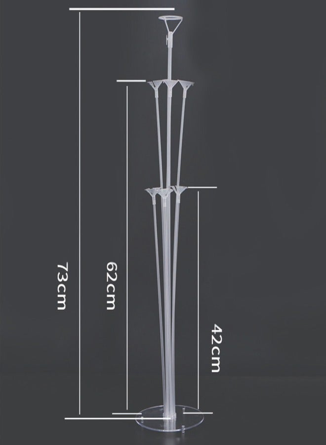 ZCM-HAPPY 5-Piece 7 Post Birthday Party Balloon Holder  - Image 2