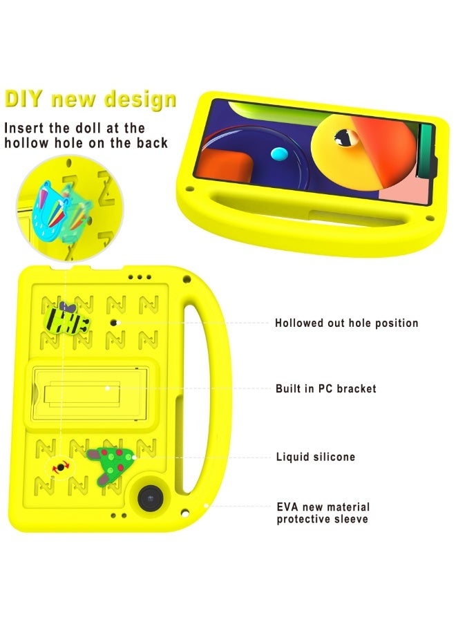 Case for Samsung Galaxy Tab A11 2025/ A9 8.7"(SM-X115N)(2023) Kids Shockproof Protective Cover with Shoulder Strap Kickstand - Image 2