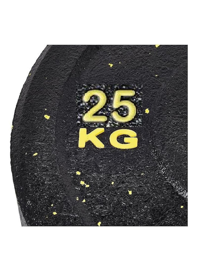 TA SPORT Olympic Crumb Bumper Plate Hi-Temp 25 Kg  - Image 2