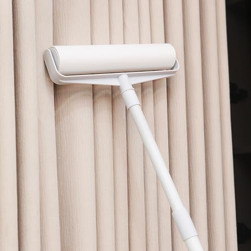 MINGRACE 9.45 inch Large Lint Roller Refills Compatible with Delomo PetLovers and Other 9.4'' - 9.5'' Large Lint Rollers for Carpet Floor Pet Hair Remover Refill 60 Sheets per Roll 5 Pack Total 300 Sheets - Image 4