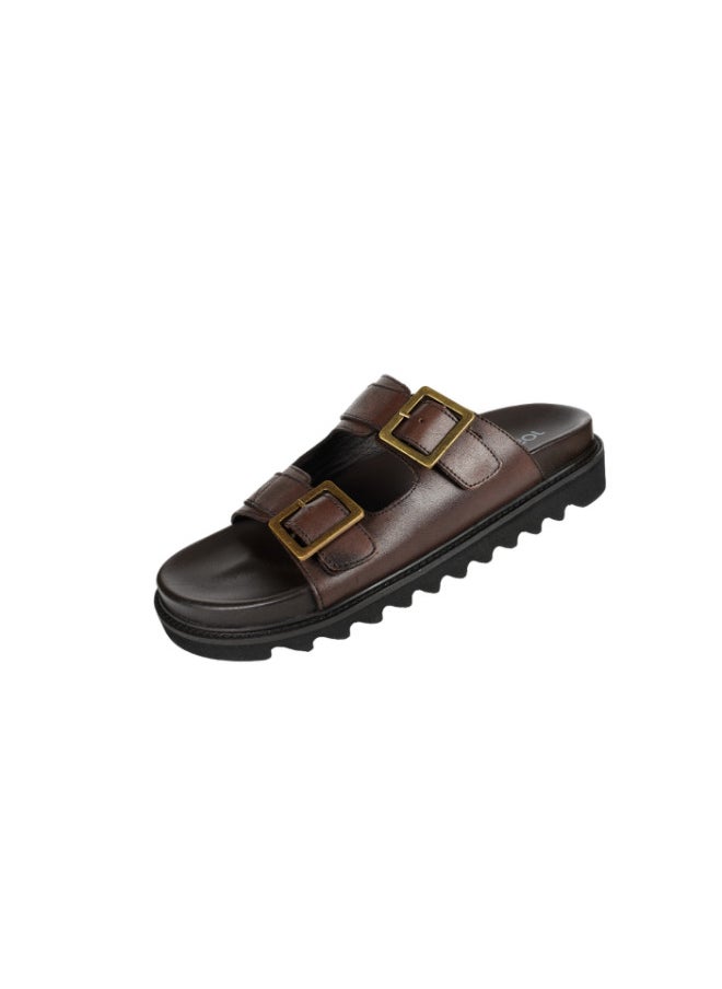 Josef Seibel - 071-2186 Josef Seibel Mens Casual Sandals 58402 Mocca - Image 1
