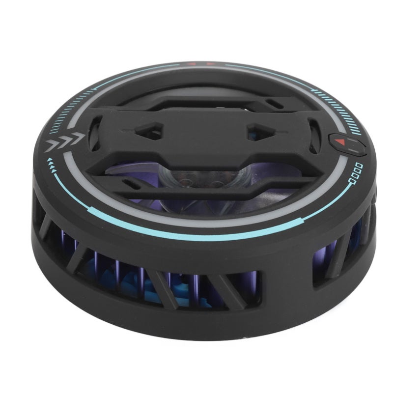 Cell Phone Cooling Fan: 3 Speeds Magnetic Semiconductor Radiator - Efficient Aviation Aluminum Cooler With Intelligent Temperature Control for Mobile Game And Video Use - Image 4