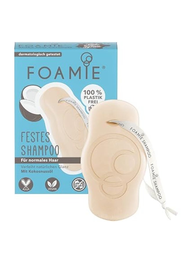 Foamie Shake Your Coconuts Solid Shampoo 80g - Image 2