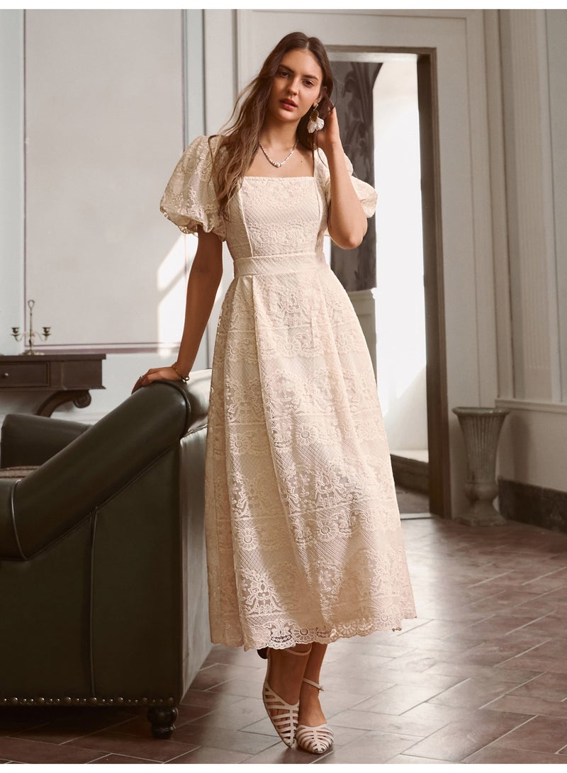 سيمبلي فستان أنيق للنساء الصيفي مزيج خفيف ومريح من القطن المثالي للمنزهات - Image 3