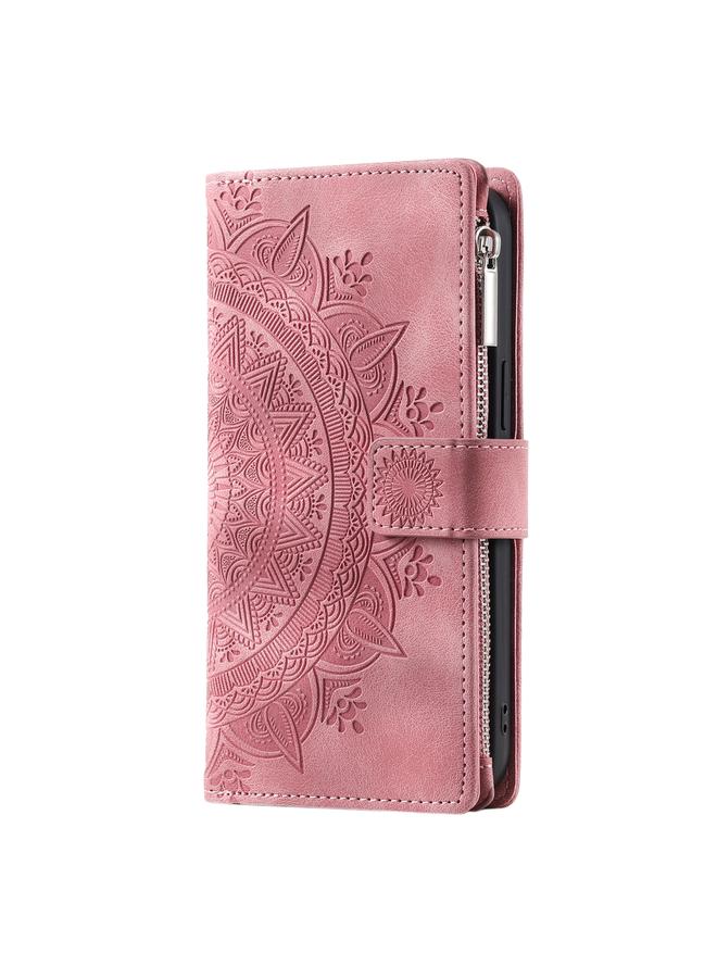 S-TOP Case For Samsung Galaxy S20 Multi-Card Totem Zipper Leather Phone Case - Image 2