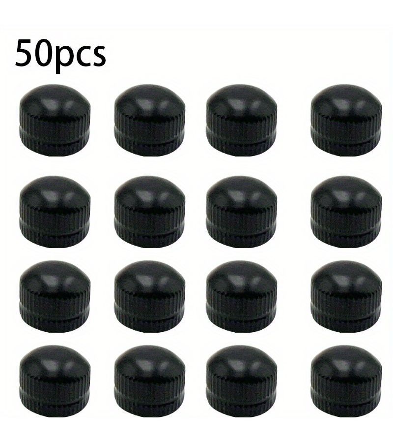Black Nuts Hand Twisted Set of 50 pcs 0.43 x 0.35 Inches - Image 1