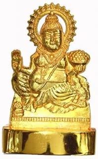 IS4A Ashtadhatu Kuber Kubera Vaisravana Ekaksipingala Raja Statue Idol Gold Polish Large 45 Inch