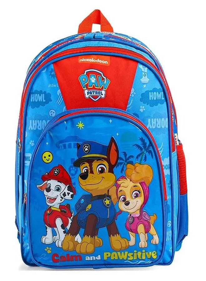 STRIDERS Paw Patrol Kids Backpack - Lightweight, Durable School Bag with Padded Comfortable Straps & Spacious Compartments - Perfect for Toddlers & Preschoolers - Ideal for Age 6-8 Years - 16 inches - Image 2