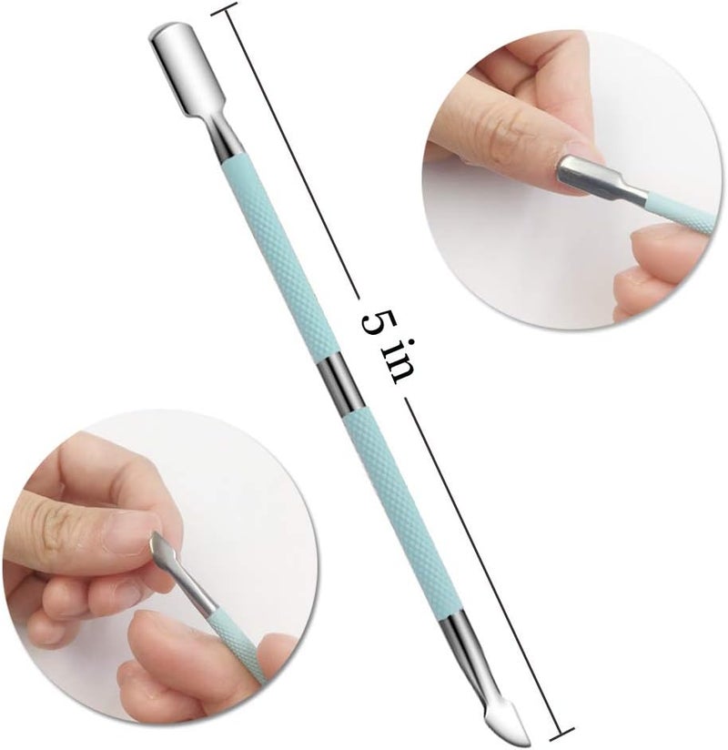 IVON Cuticle Trimmer with Pusher, Cuticle Cutter Remover - Rubber Non-slip Handle - Image 4