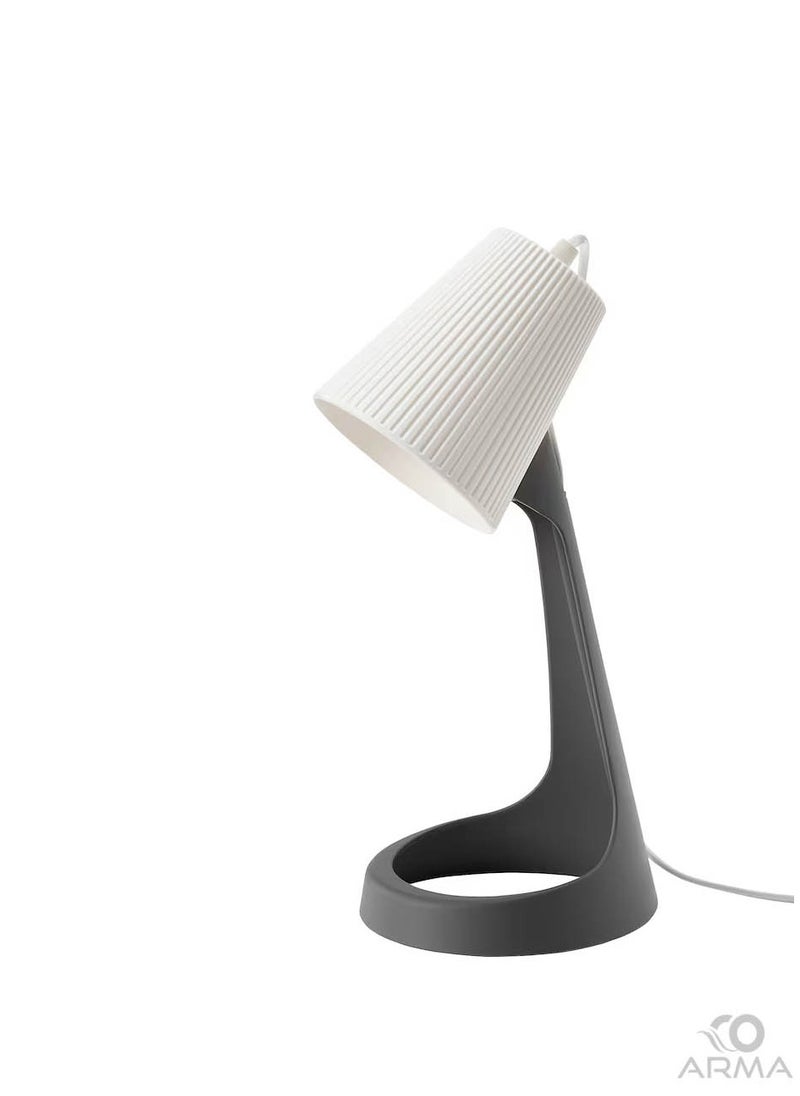 co arma - Gray table lamp 35 cm with 2 extra lights - Image 1