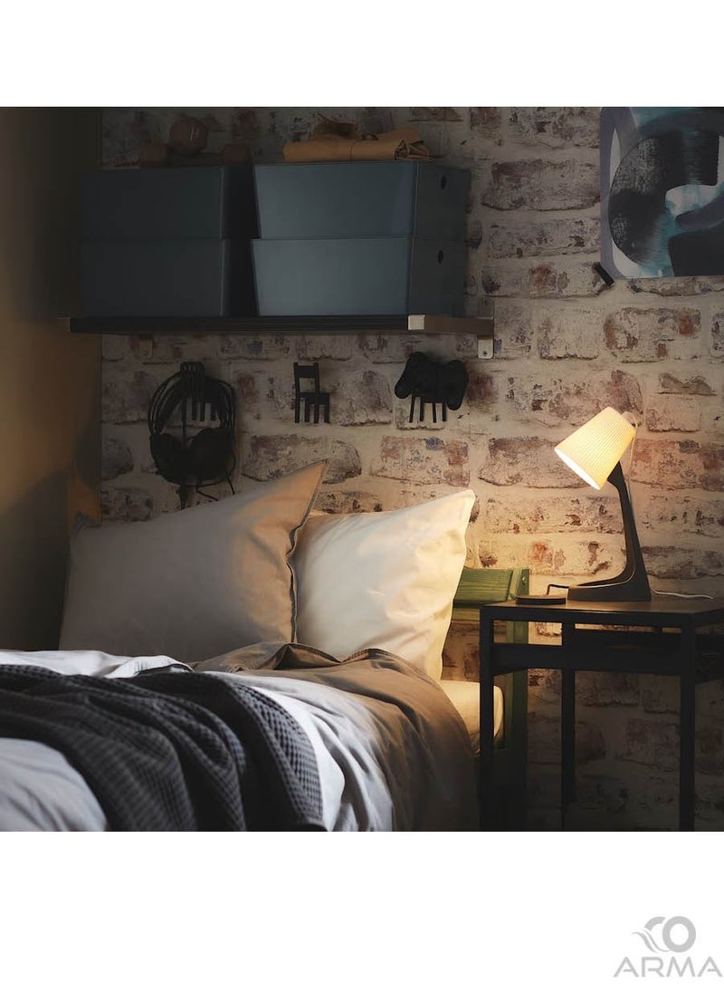co arma - Gray table lamp 35 cm with 2 extra lights - Image 1