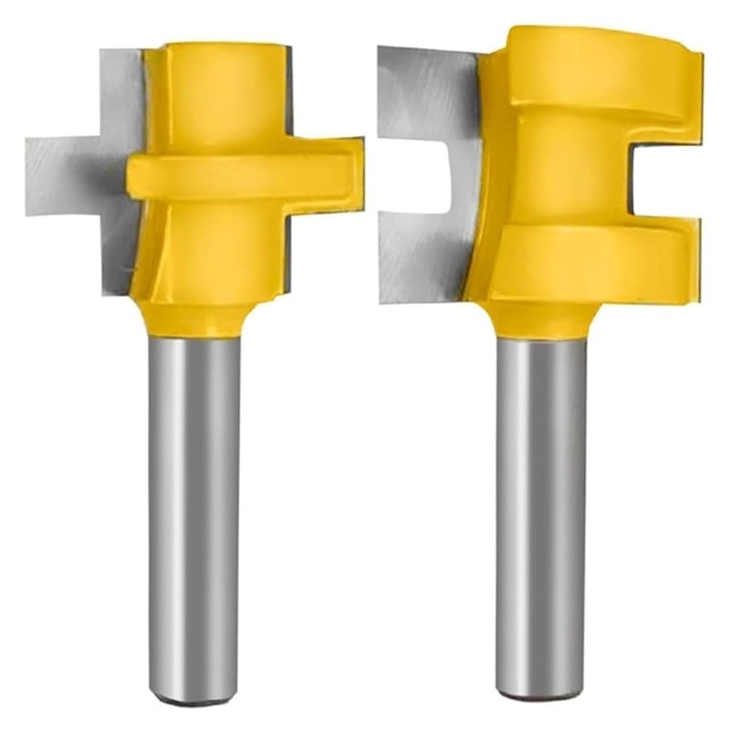 8mm Shank T Slot Square Tooth Wood Milling Cutter Router Bit Carving Tool - Image 1