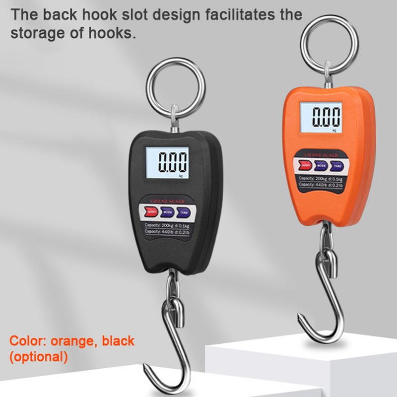 Portable Electronic Luggage Scale: Black, Accurate Quick Stable Weighing - 3 Switchable Units (LB, KG, N) Digital Scale for Travelers & Luggage Weighing - Image 3
