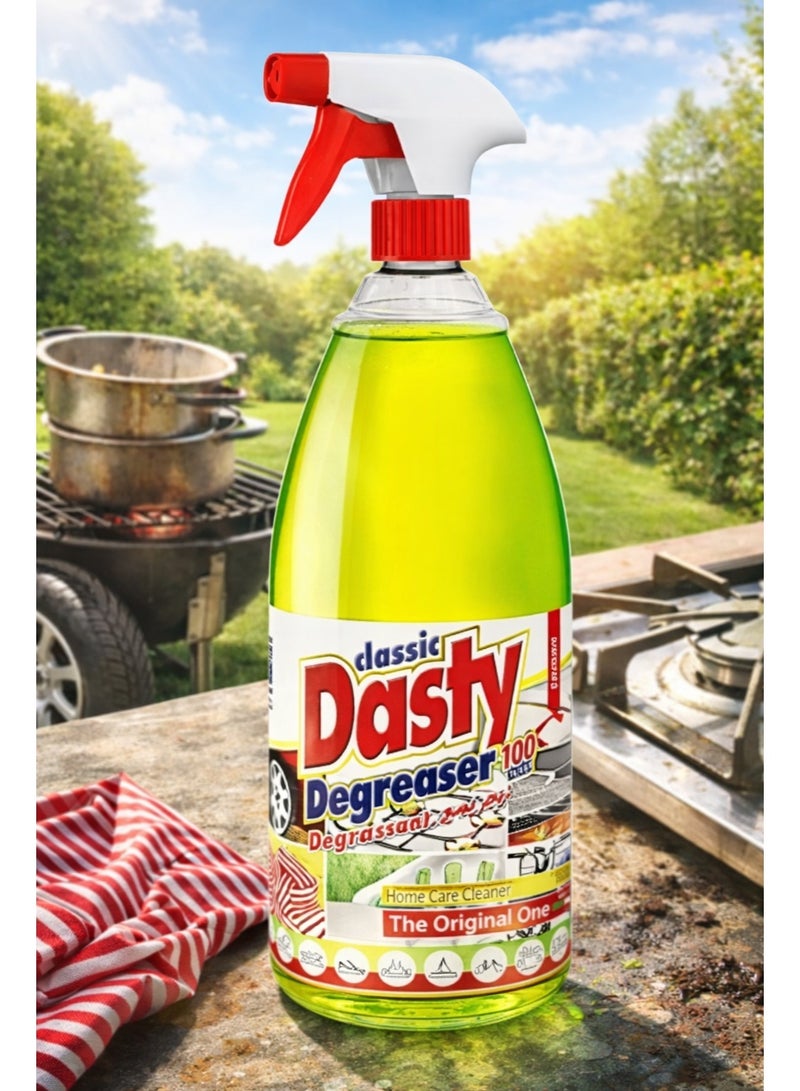 بخاخ مزيل الدهون – منظف قوي متعدد الاستخدامات لإزالة الدهون من المطبخ والشواية والأسطح – تركيبة فعالة للتنظيف العميق