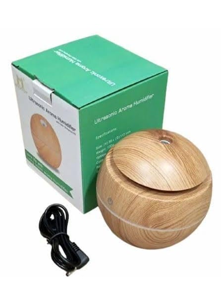 BAJUD BAJUDWooden Cool Mist Humidifiers Essential Oil Diffuser Aroma Air Humidifier with Colorful Change for Car Office Babies humidifiers for Home air humidifier for Room  - Image 4