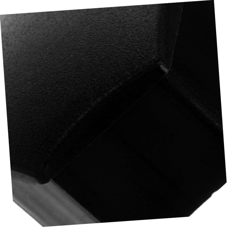 Black Wheel Hub Nut Caps with Dust Protection Rust Resistant Tire Mark Replacement - Image 4