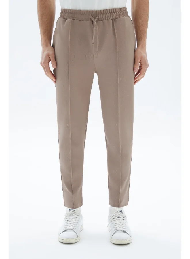 Wecre8 Brown Plain Sweatpants
