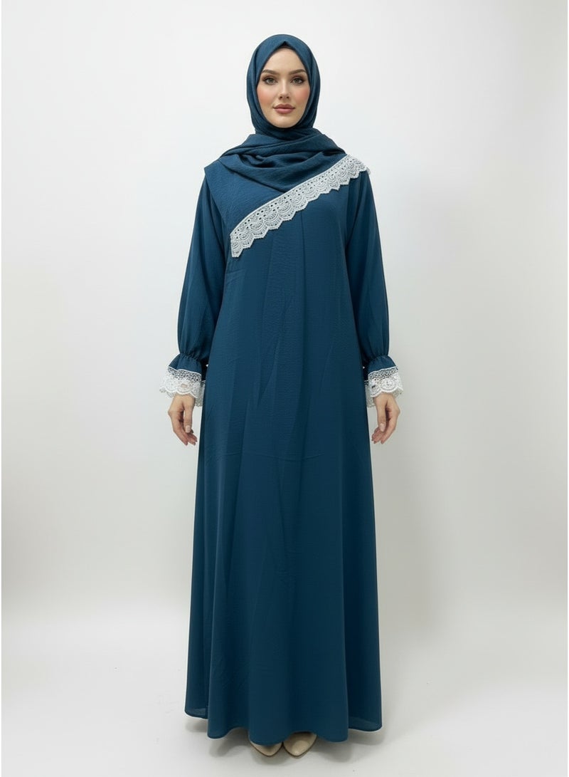 لامورا فستان صلاة إسلامي للنساء | عباءة، زي حجاب من قطعة واحدة، جلابية - Image 3