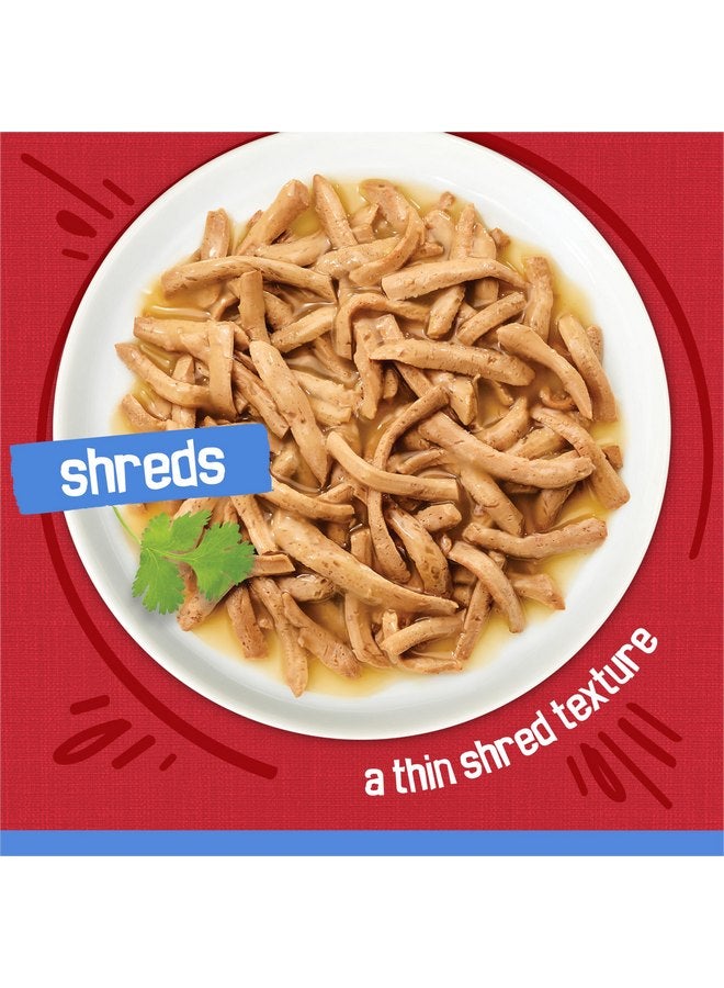 فريسكس طعام القطط الرطب Purina Friskies Shreds With Beef in Gravy - (عبوة من 24 علبة) 5.5 أونصة - Image 4