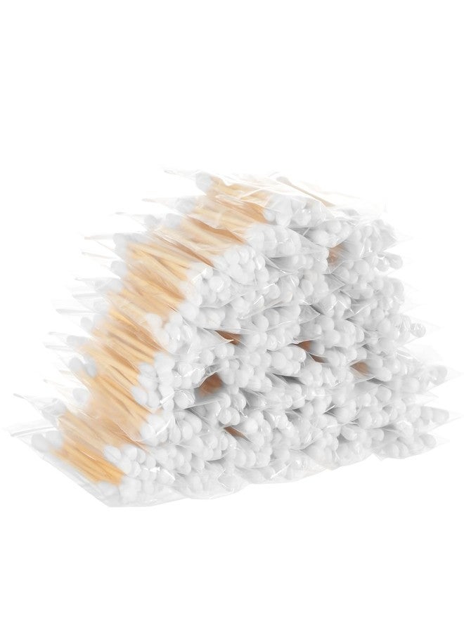 Demissle 120 Pack Cotton Swabs Travel Size, 10 Pcs Per Pack Individually Wrapped Cotton Swab Double Tipped Wooden Sticks for Ear Make up Hotel Toiletries Essentials Supplies - Image 3