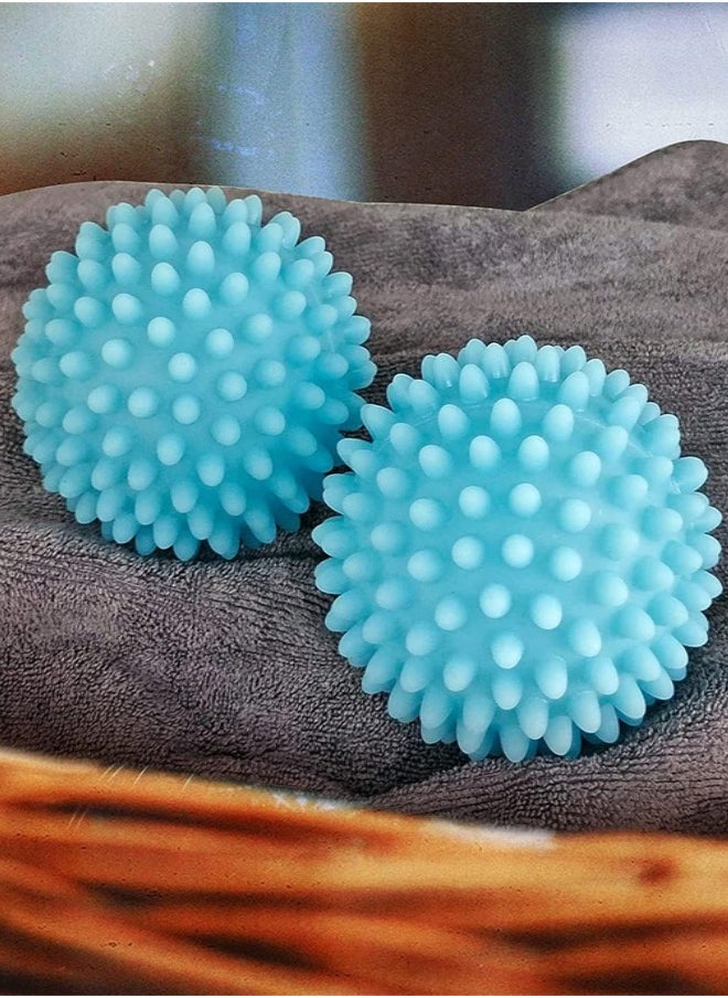 Generic - Laundry Dryer Balls, 4pcs Reusable Washing Balls Tumble Drying Ball Fabric Softener Alternative Soften and Fluff Laundry Wrinkle Release Clothes for Quick Drying - Image 1