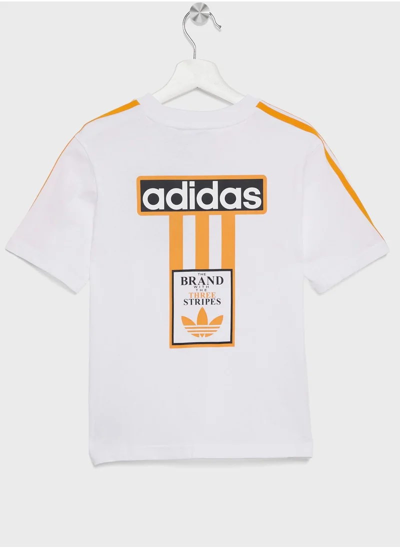 adidas Originals Youth Logo T-Shirt