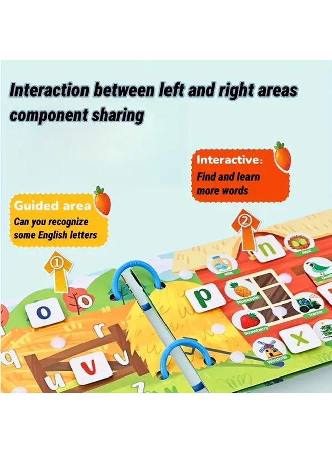 Reusable Traffic Busy Book for Kids Ages 3-5 Animals Dinosaurs Vehicles - Image 5