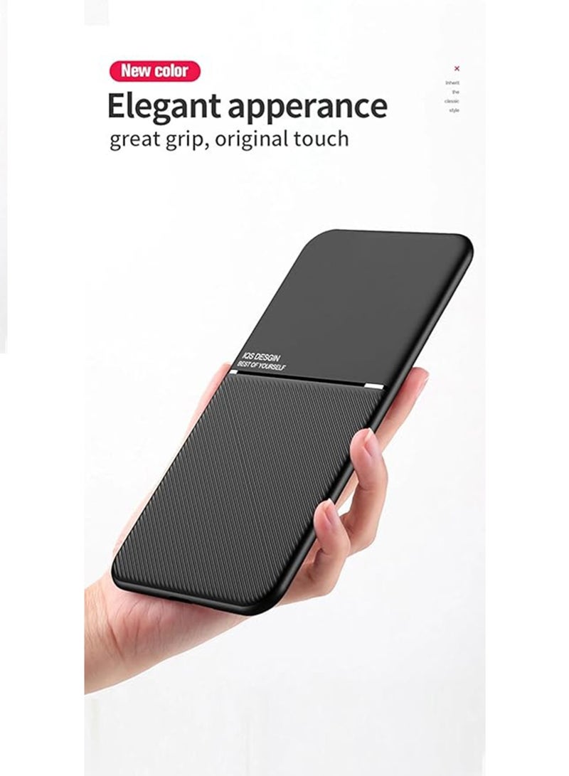 WRISTWISE Case Cover for iPhone 17 Air, Skin Texture is Non-Slip and Shockproof Phone Case, [Skin-Friendly PU Leather] [Ultra-Thin TPU] Cover for iPhone 17 Air Black - Image 4