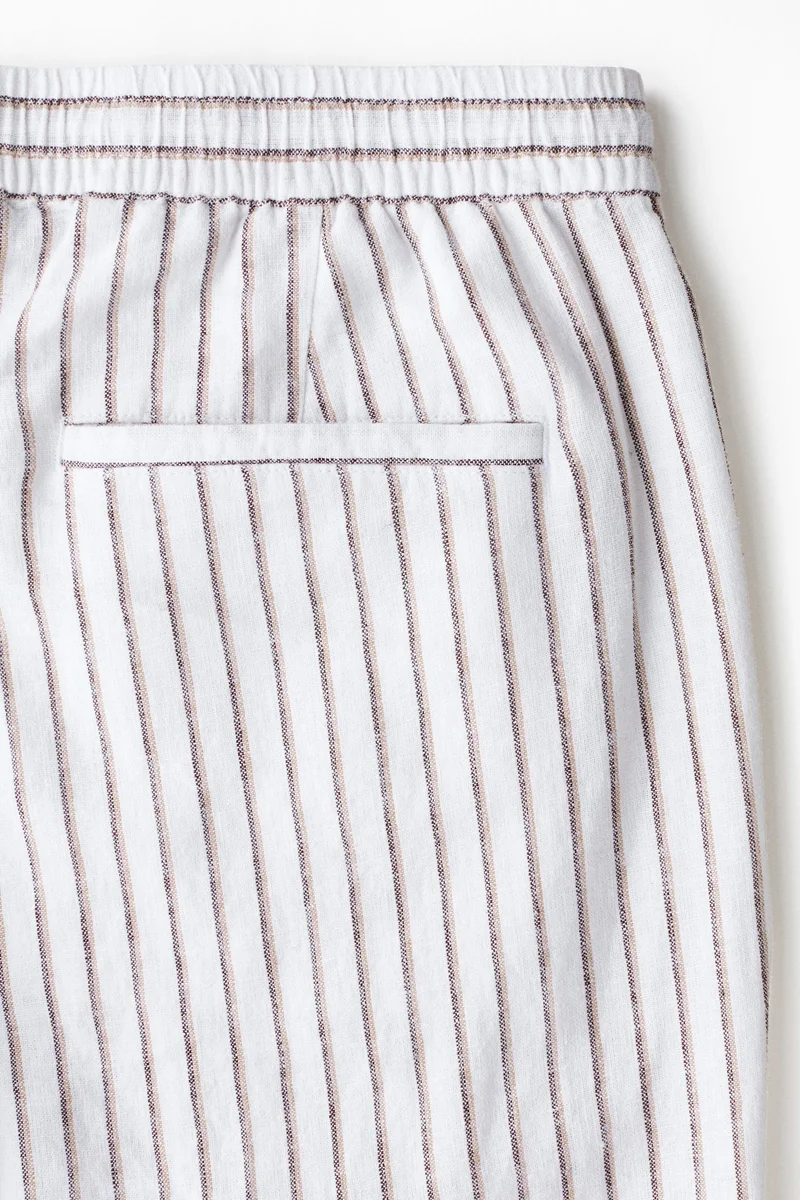 H&M Relaxed Fit Linen-blend trousers